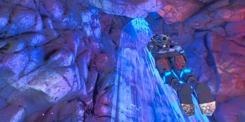 Ark Survival Ascended: Empty Man Easter Egg, Waterfall, Aberration