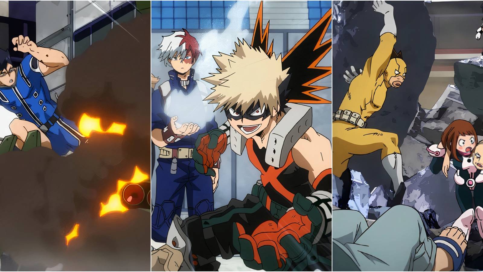 Ida, Bakugo, Uraraka