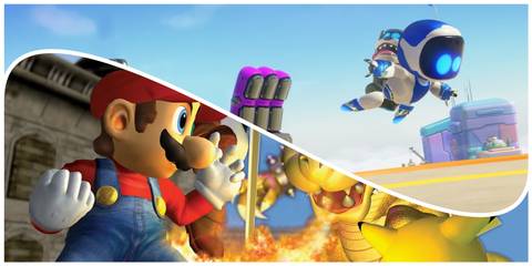 Super Smash Brothers: Melee and Astro Bot