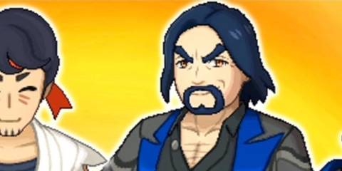 Morimoto alongside Iwao in Ultra Sun and Ultra Moon
