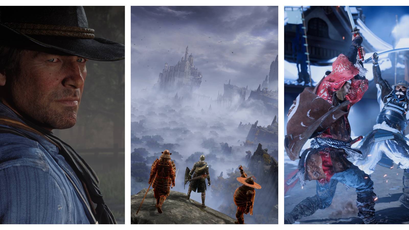 Red Dead Redemption 2 Elden Ring Ghost of Tsushima