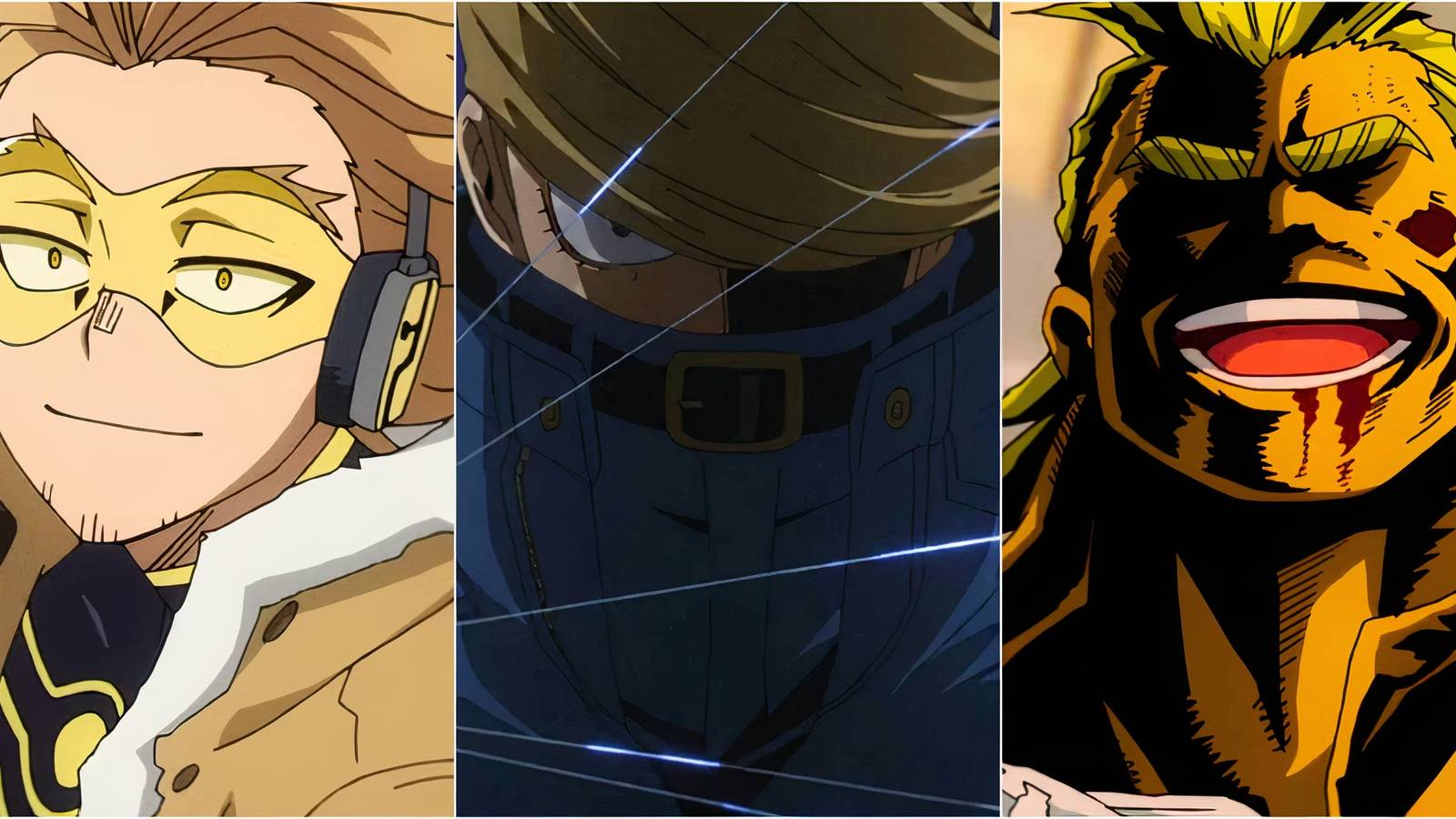Hawks, Jeanist, All Might