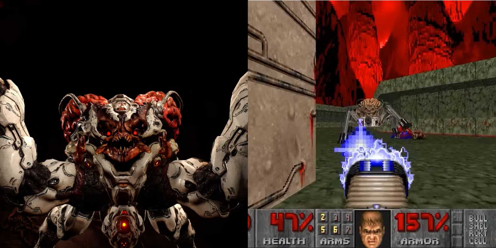 Doom Spider Mastermind 2016 and 1993