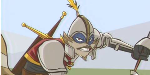 Sly's Ancestor, Sir Galleth, a knight and thief