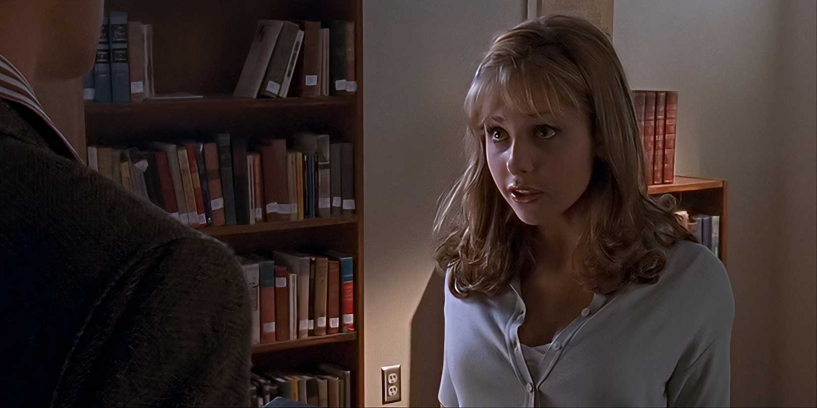 Buffy The Vampire Slayer - Buffy talks to Giles