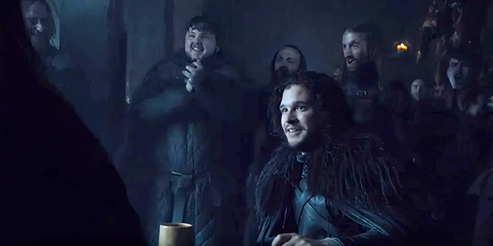 Jon Snow's election in Game of Thrones.