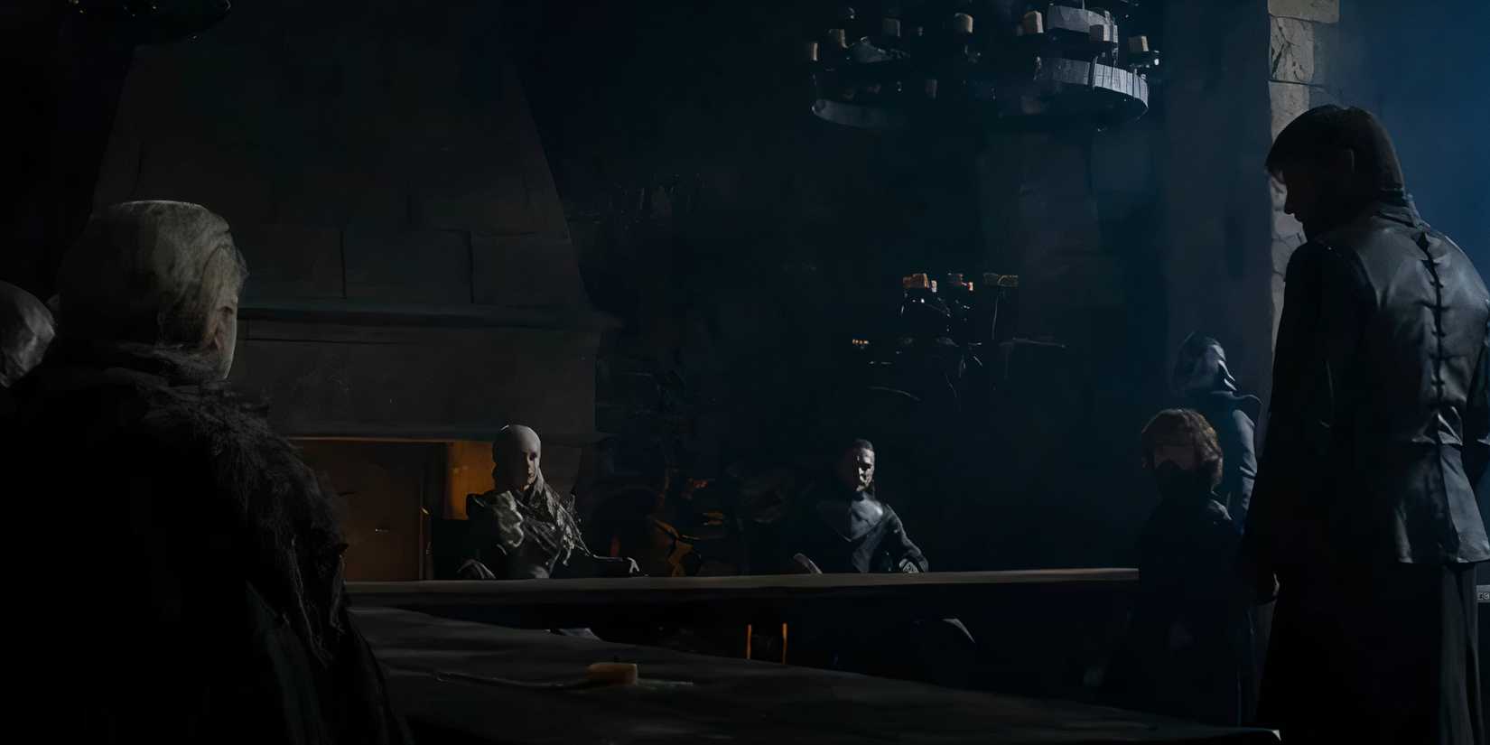 Daenerys Jon Snow Tyrion and Jaime Lannister in Game of Thrones.