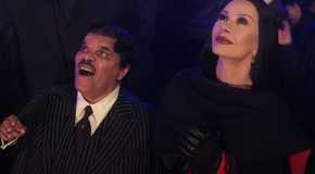 Gomez and Morticia in Wednesday Season 2.