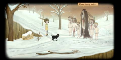 Fran Bow - ghosts outside