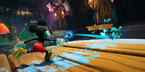Gameplay from Disney Epic Mickey: Rebrushed
