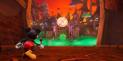 Gameplay from Disney Epic Mickey: Rebrushed