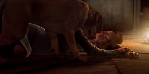 Rule of Rose - Brown licking Rose's face