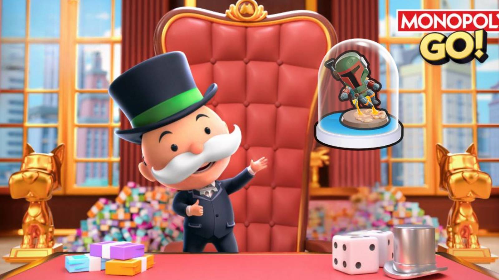 Monopoly GO Boba Fett Token