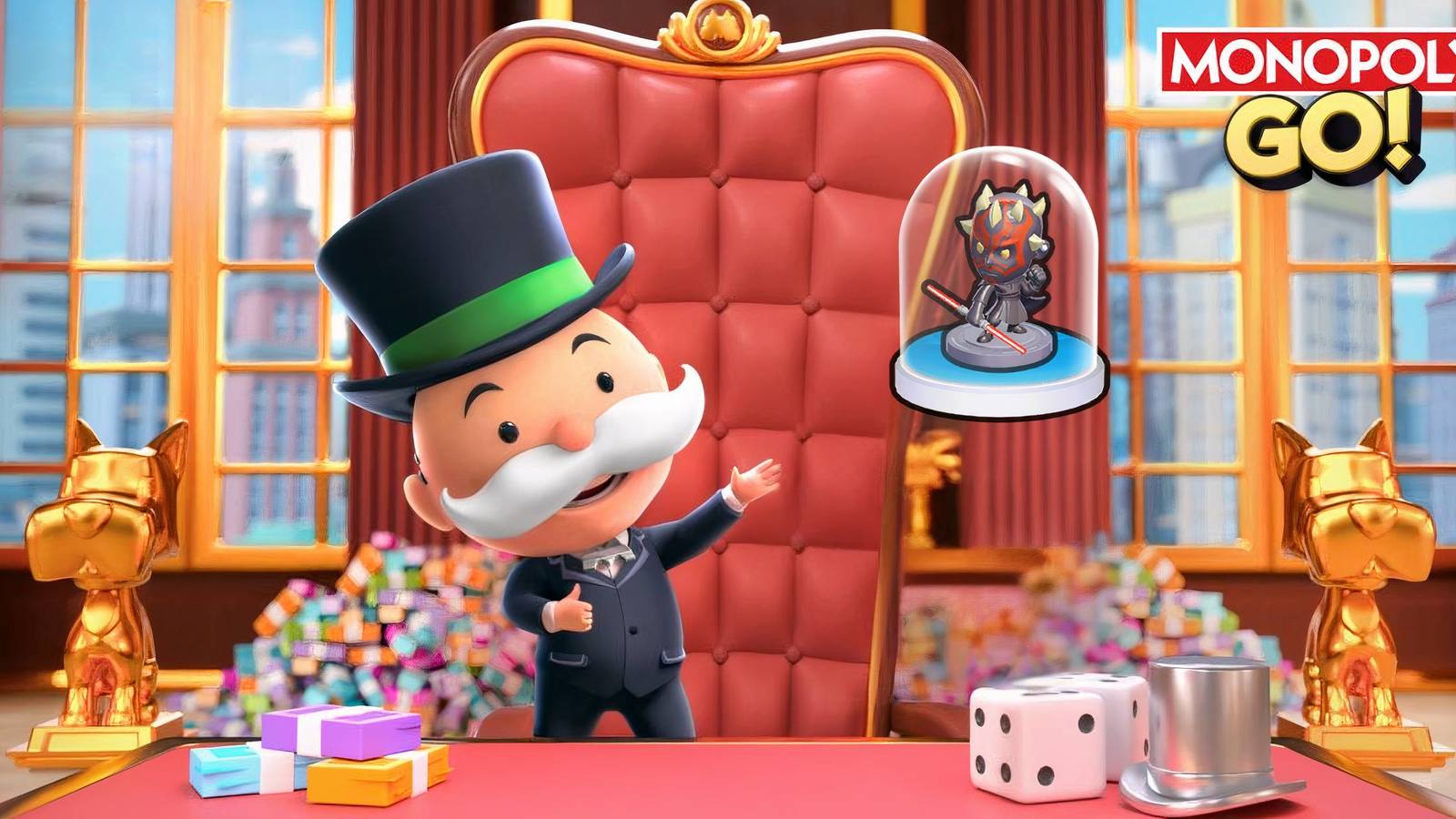 Monopoly GO Darth Maul Token