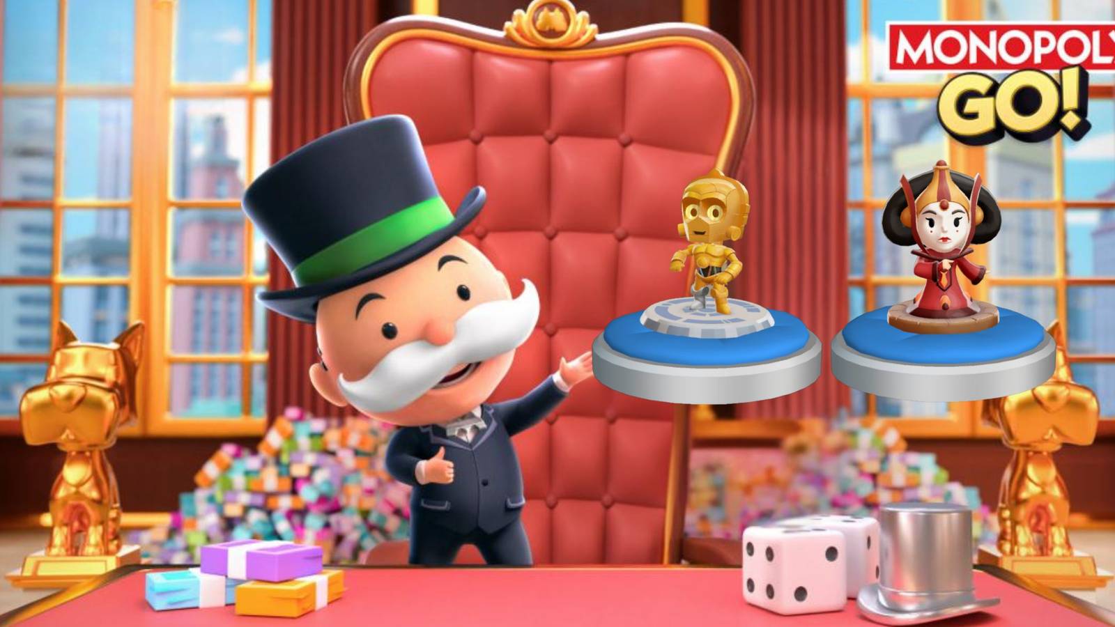 Monopoly GO How to Get Padmé Amidala & C3PO Token