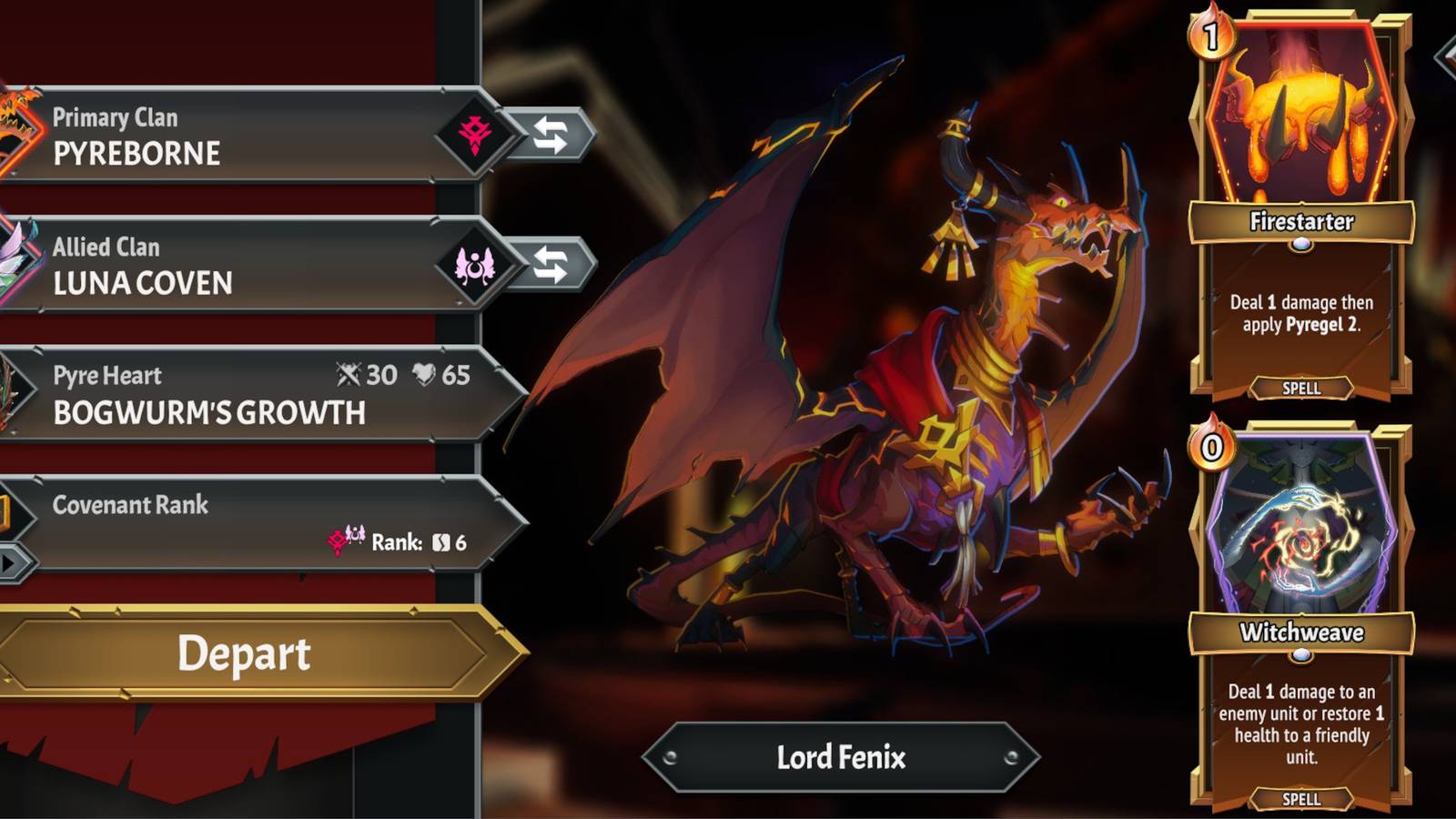 monster train 2 pyreborne clan guide