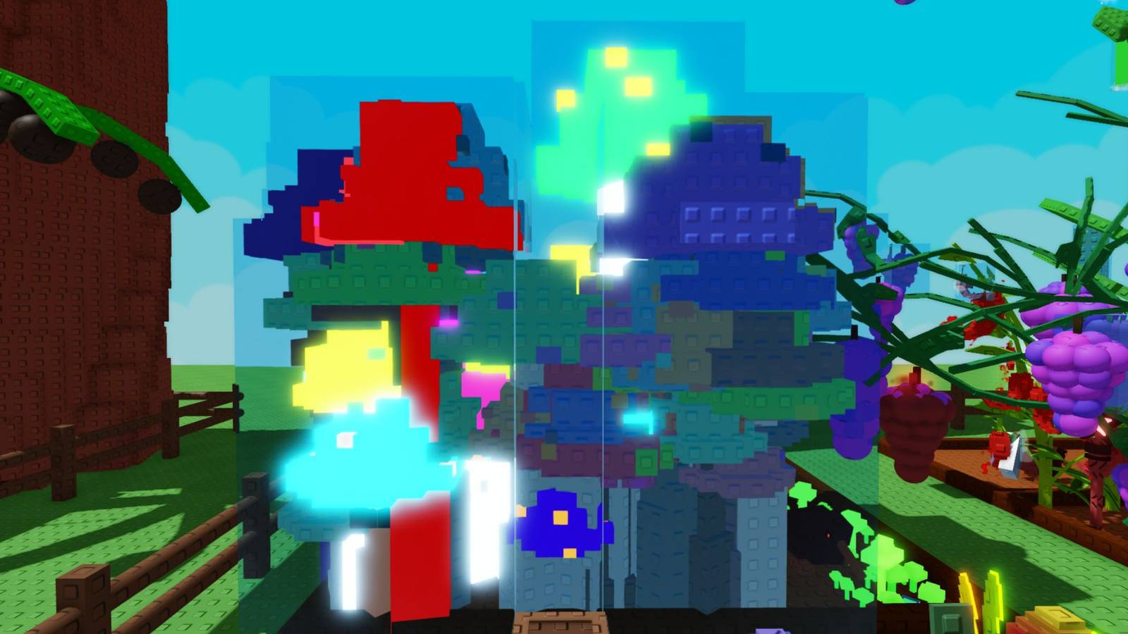 mutated mushrooms grow a garden