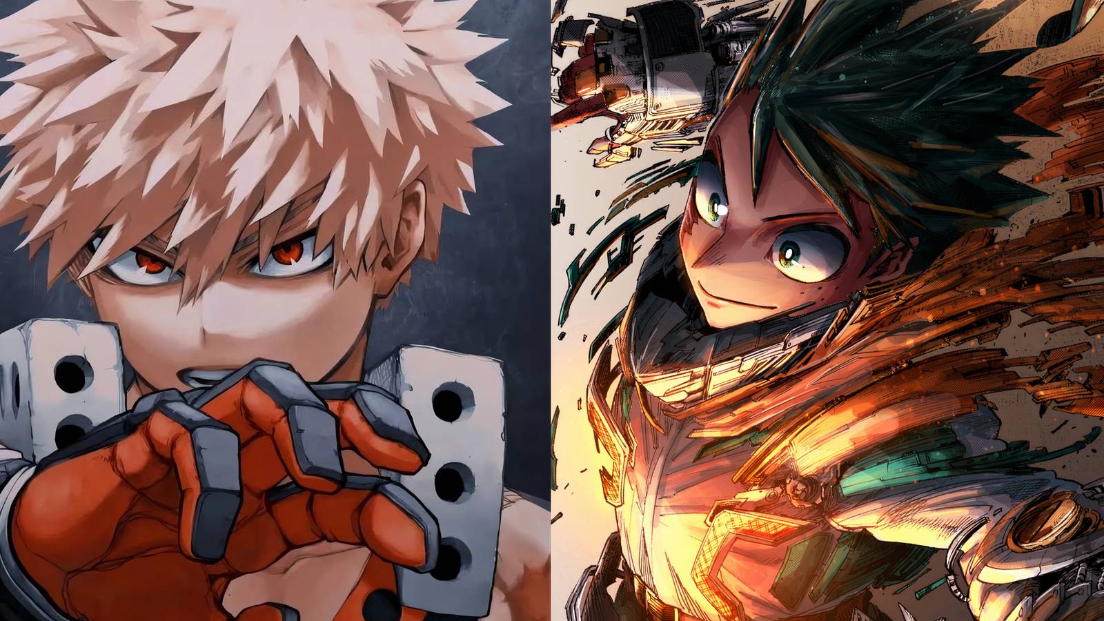 My Hero Academia Bakugo Deku Rivalry End Of Series