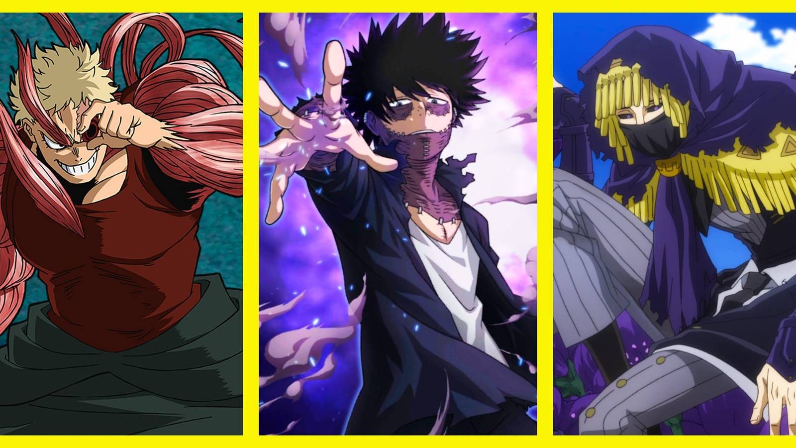 My Hero Academia Characters Who Loves Being a Villain Muscular Dabi Kunieda