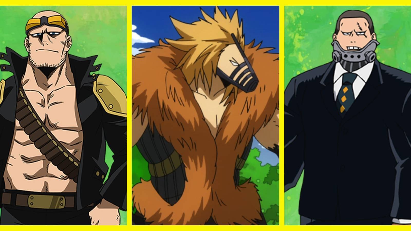 My Hero Academia Hero That Looks Like Villain Hound Dog Lariat Fourth Kind