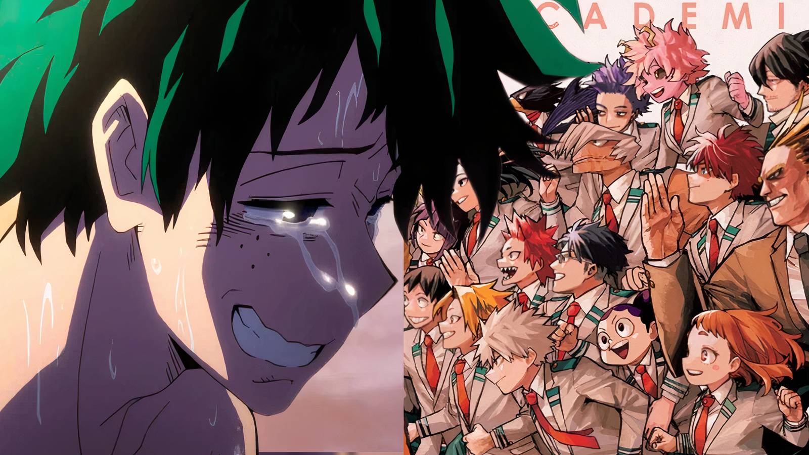My Hero Academia Sad Day