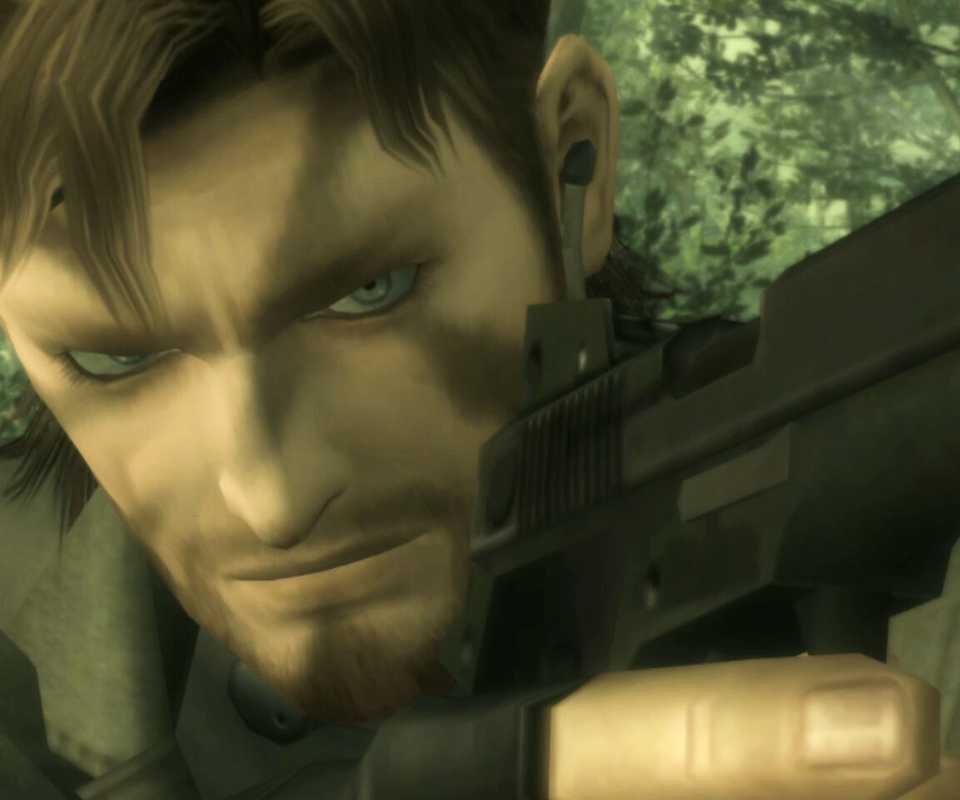 Naked Snake at the begginning of Metal Gear Solid 3 Snake Eater