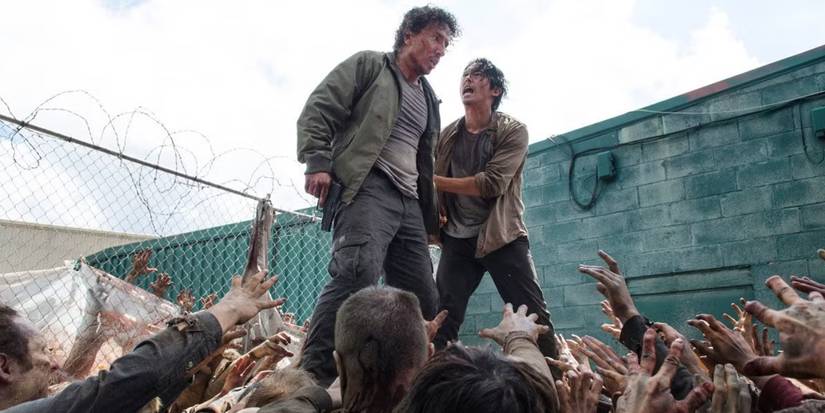 Nicholas and Glenn The Walking Dead