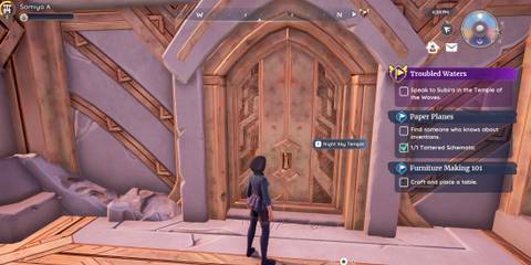 night sky temple location in palia