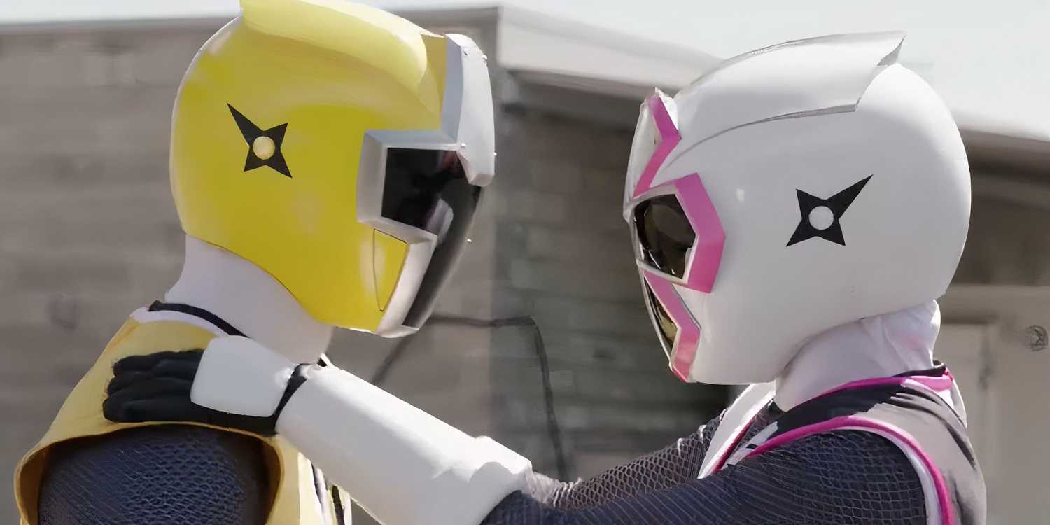 The Yellow and Pink Rangers in Power Rangers Ninja Steel