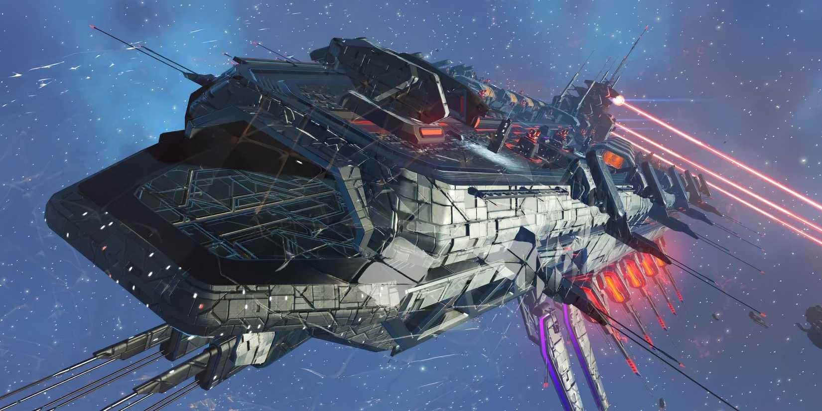 No Man's Sky player builds city on Dreadnought