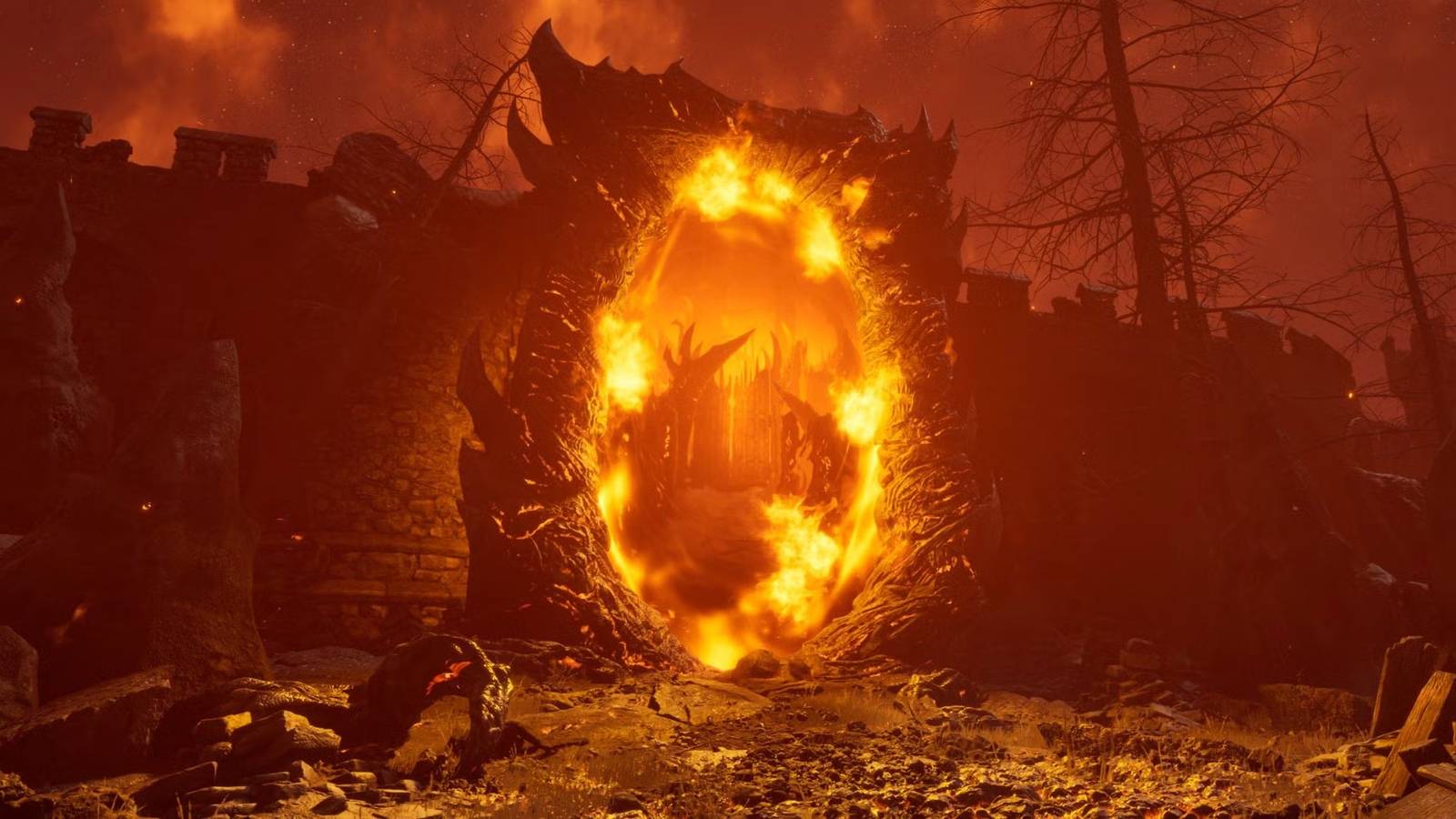 oblivion remastered skingrad surrounded by 22 oblivion gates