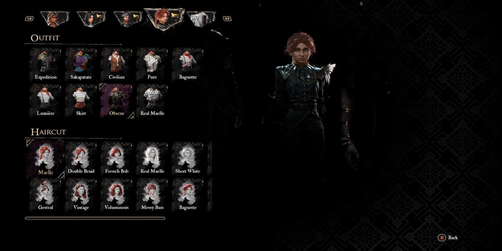 Obscur costume in Clair Obscur Expedition 33