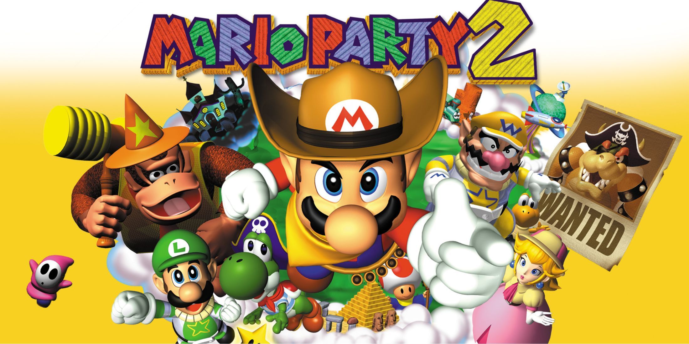 Official art of Mario Party 2.
