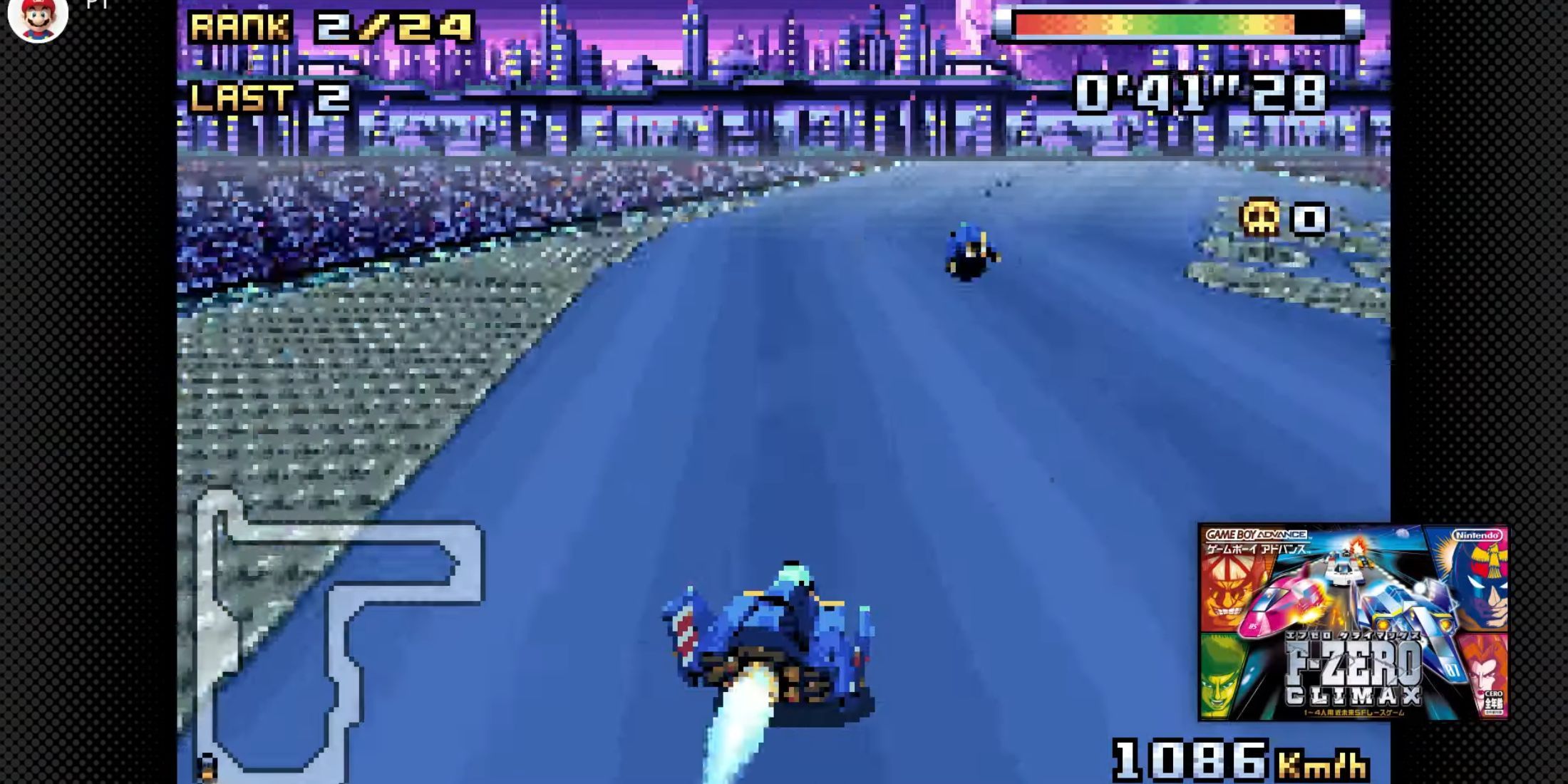 Official gameplay on Nintendo Switch Online - F-Zero Climax