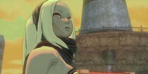 Official screenshot of Kat in Gravity Rush Remastered