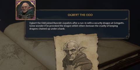 Ogbert the Odd Infamous Foe in Hogwarts Legacy