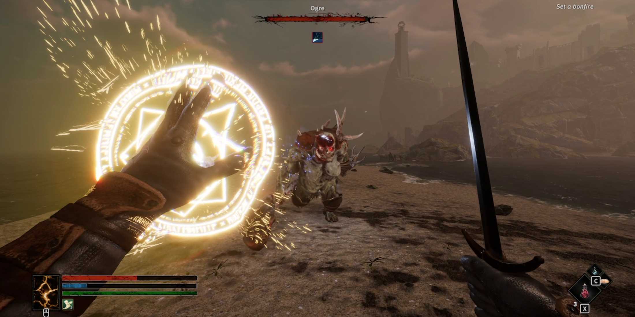 Ogre Fall Things Tainted Grail: The Fall of Avalon Does Better Than Skyrim