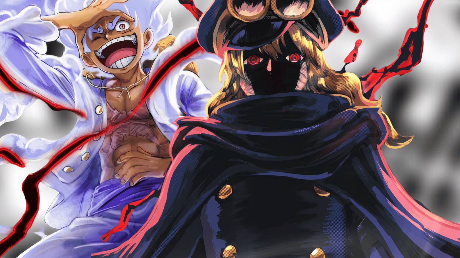 One Piece Elbaf Final Battle Luffy Nika Vs Imu