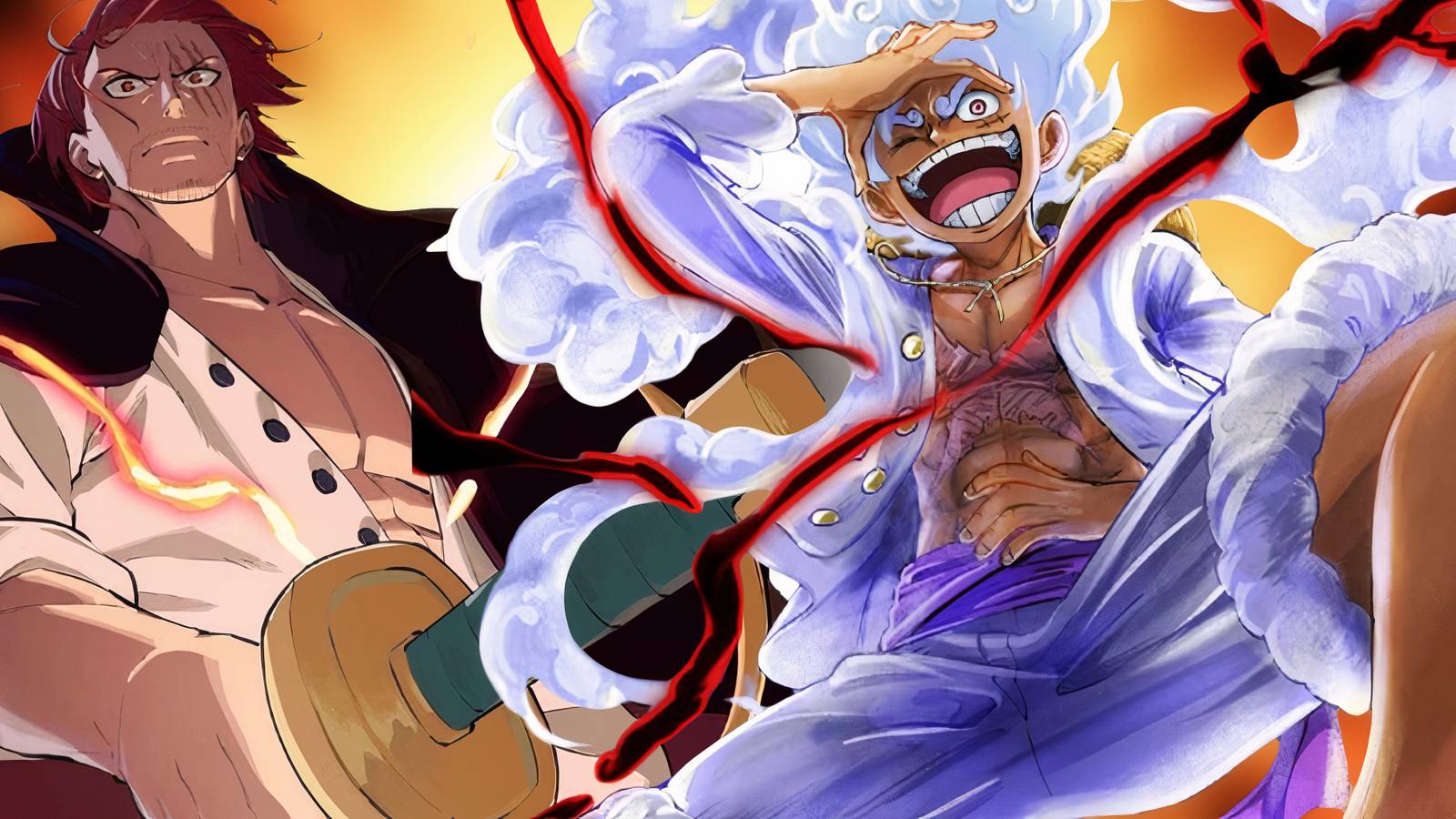 One Piece Oda Rival Shanks Haki
