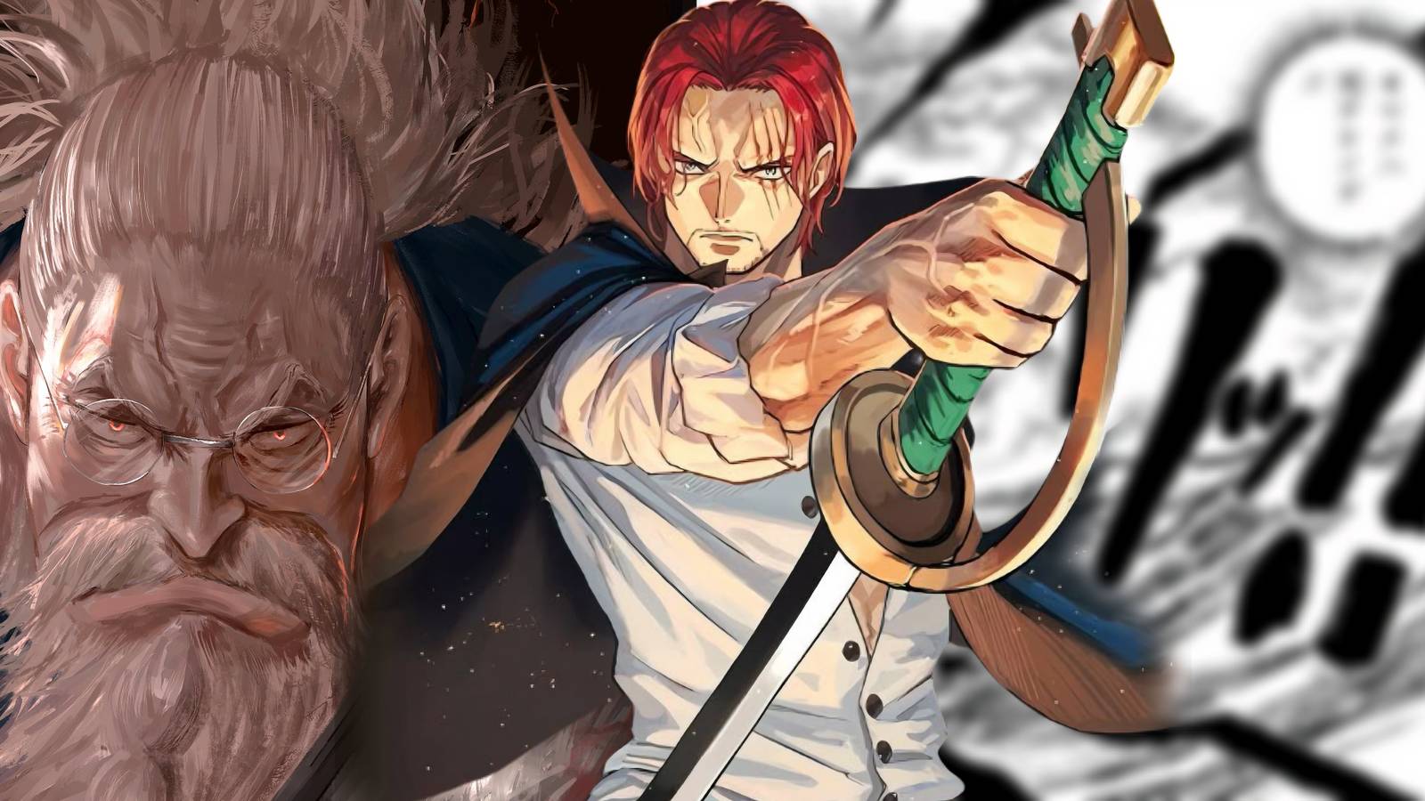 One Piece Shanks Level Haki