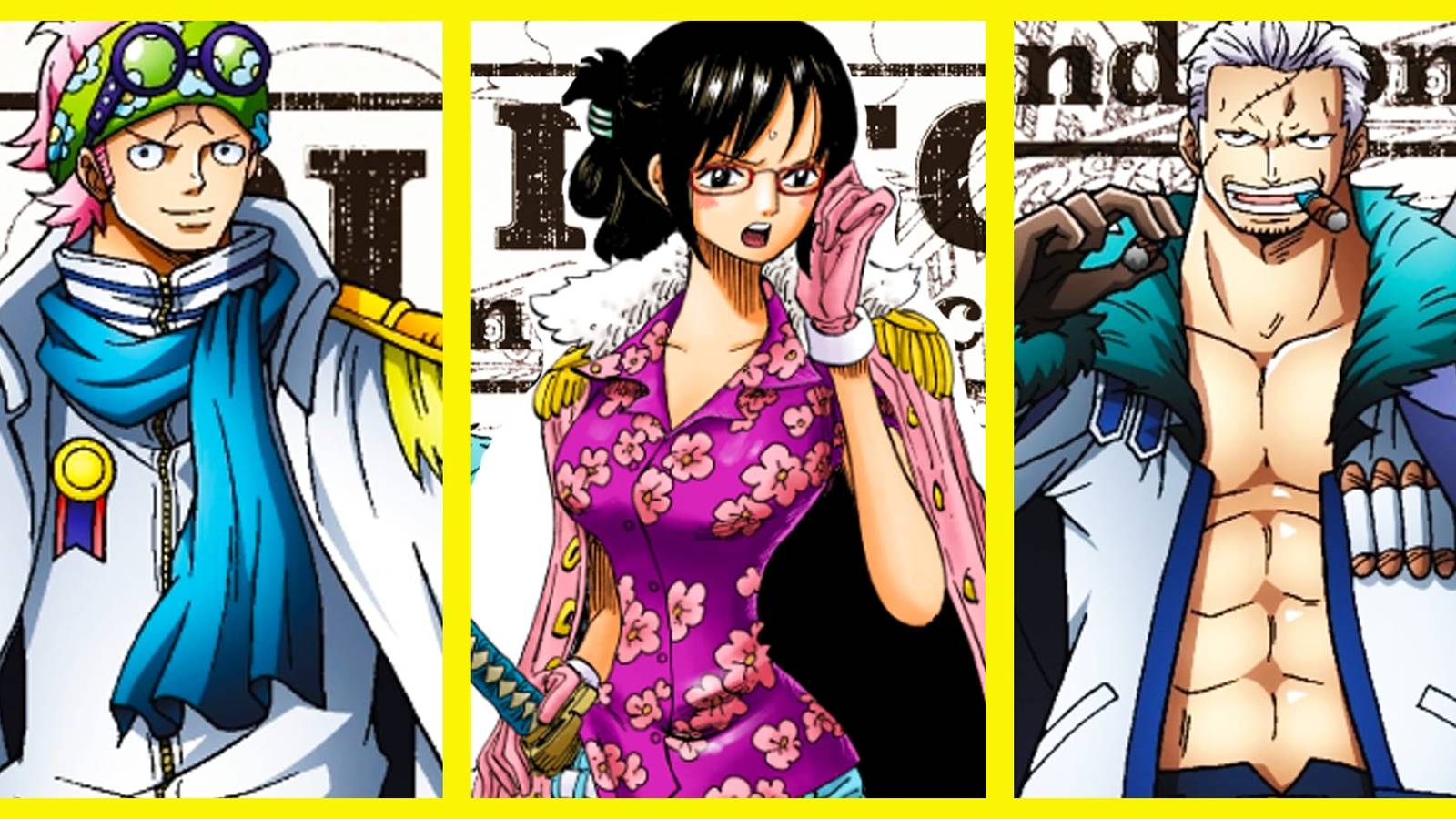 One Piece Strongest Captains Kody Tashigi Smoker