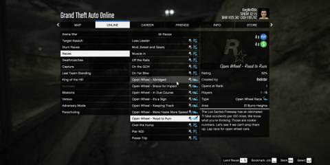 Open Wheel Race Starting - GTA Online