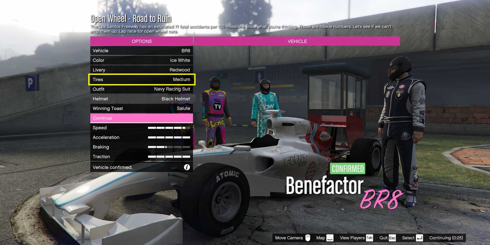 Open Wheel Race Tires - GTA Online