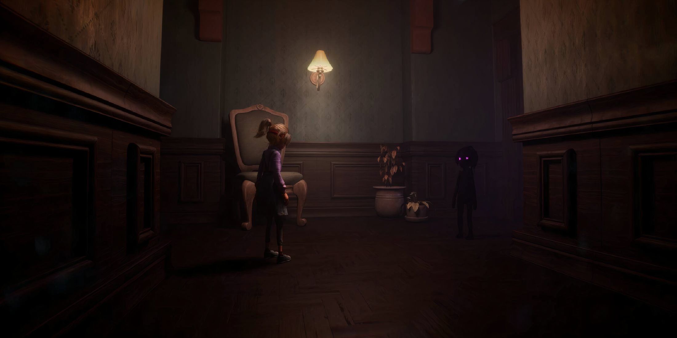 Out of Sight Sophie meets ghost child