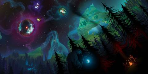 Outer Wilds Echoes Of The Eye gameplay