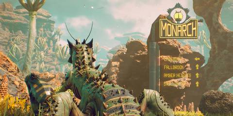 outer worlds monarch mantisaur