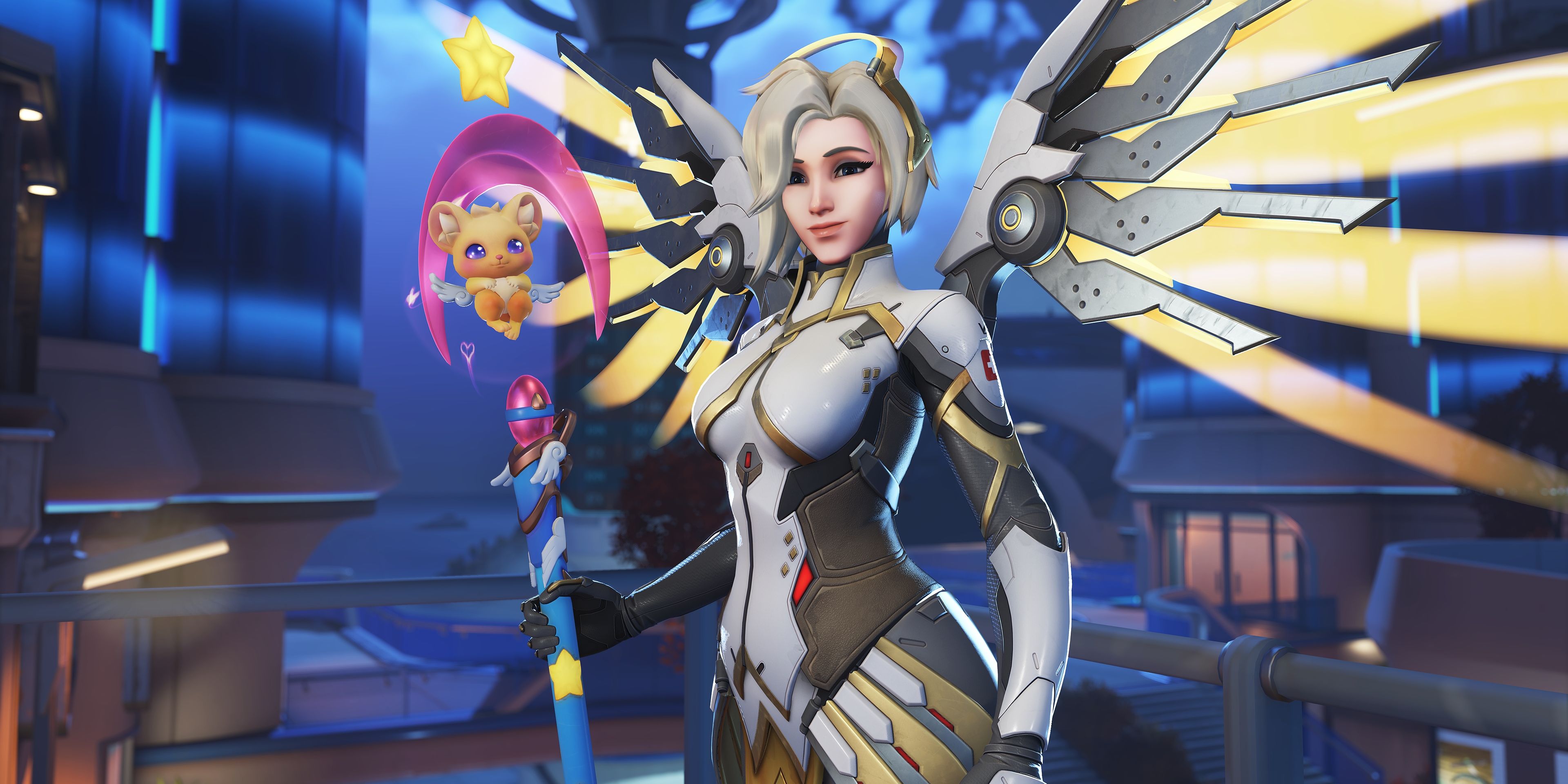 overwatch 2 season 16 mythic weapon skin merciful magitech mercy