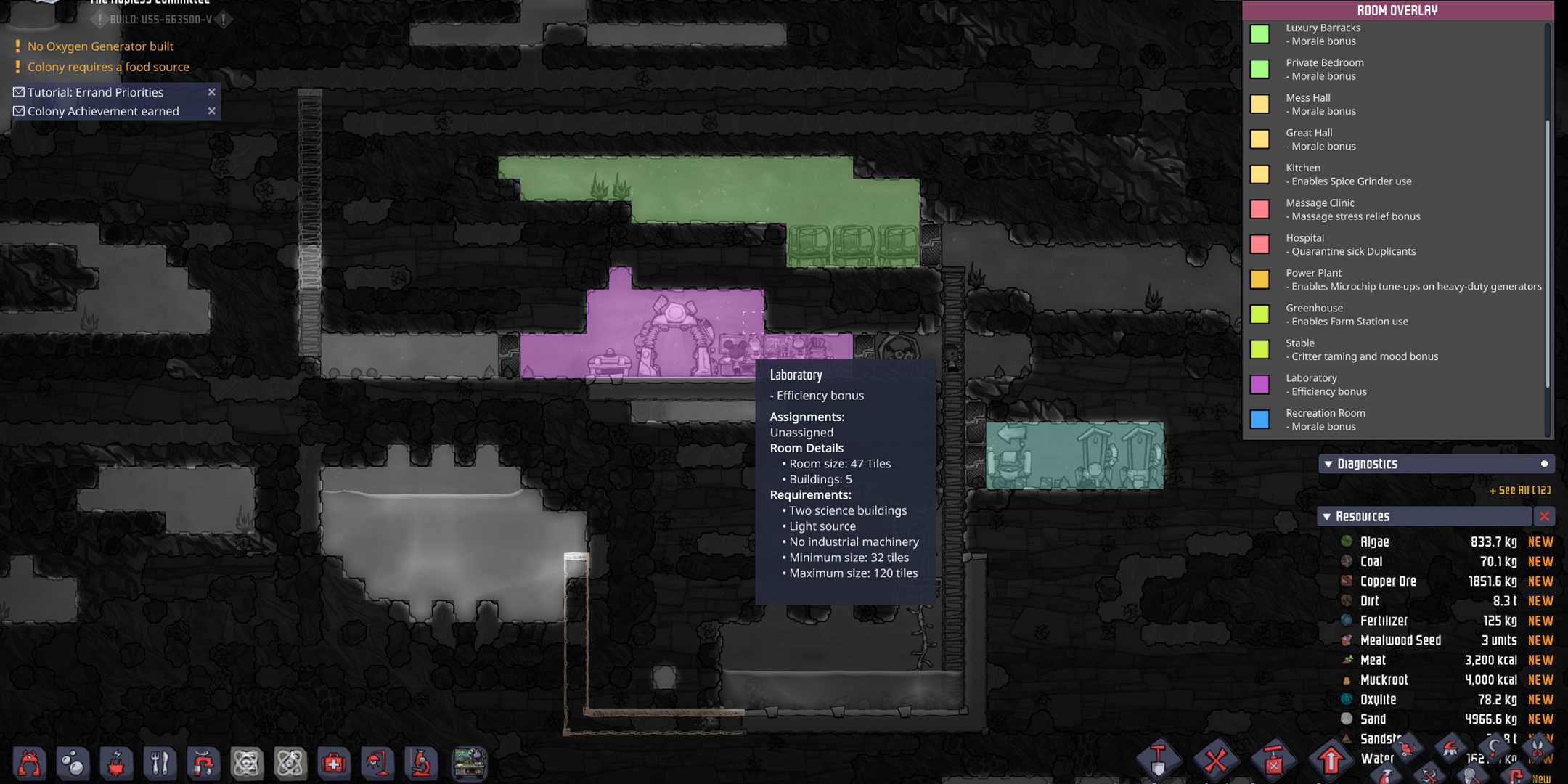 Basic Things Not Included Things To Do First In ONI - Oxygen Not Included