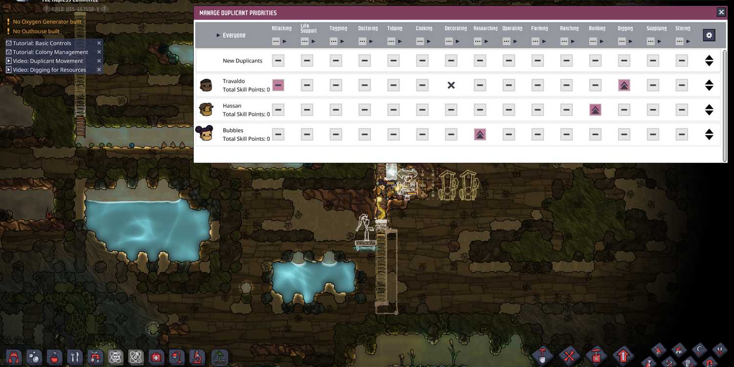Basic Things Not Included Things To Do First In ONI - Oxygen Not Included