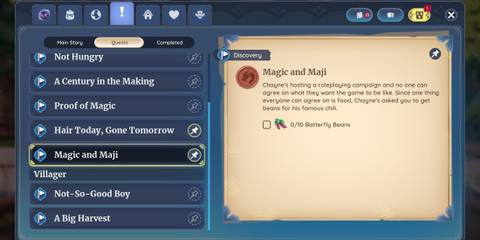 Palia Magic and Maji quest